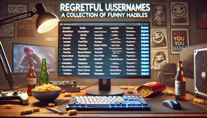 「後悔ハンドルネーム」の面白い名前一覧