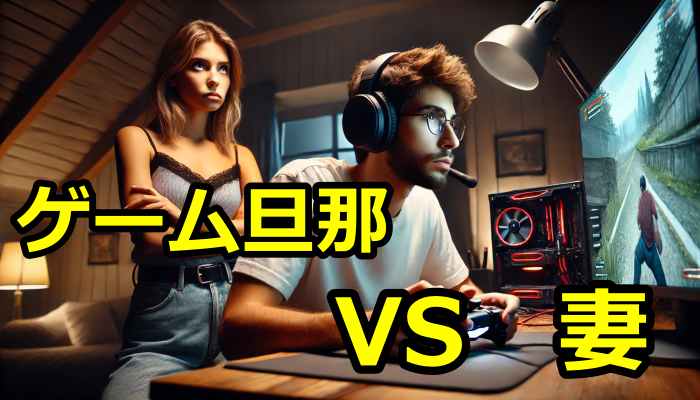 ゲームばかりの旦那に冷めた妻2